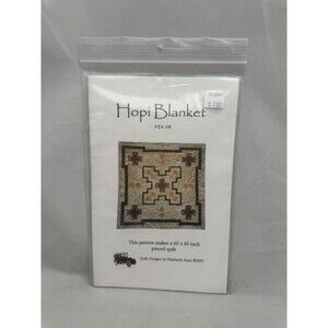 Hopi Blanket Quilt Sewing Pattern Elizabeth Anne 2001 EA 106